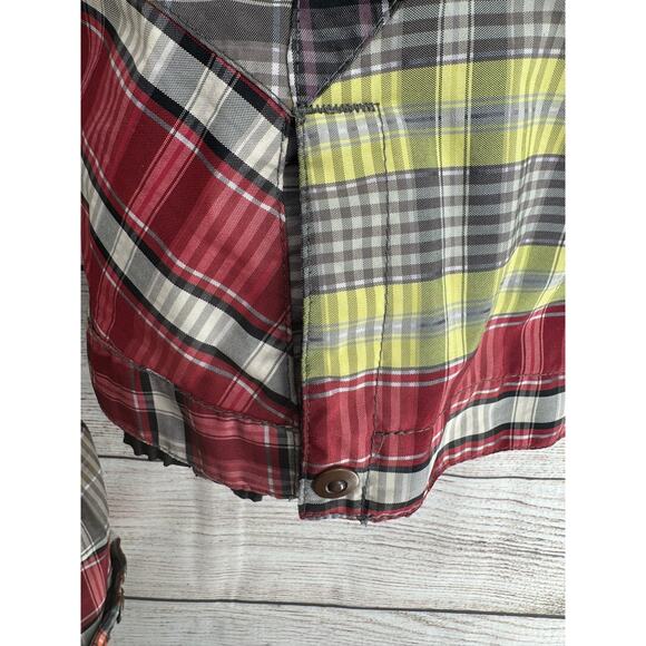 CAPP3L 15Kmm Plaid Multi Print Cargo Snow Pants Mens Medium Multicolor - Picture 15 of 15